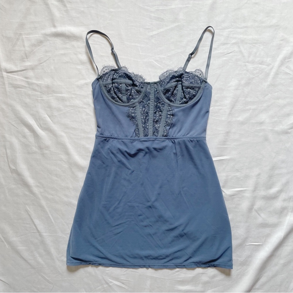 urban outfitters modern love corset mini dress